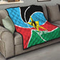 Afro Basketball Custom South Sudan Quilt Come On Bright Stars - African Pride