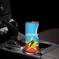 Afro Basketball Custom South Sudan Skinny Tumbler Come On Bright Stars - African Pride