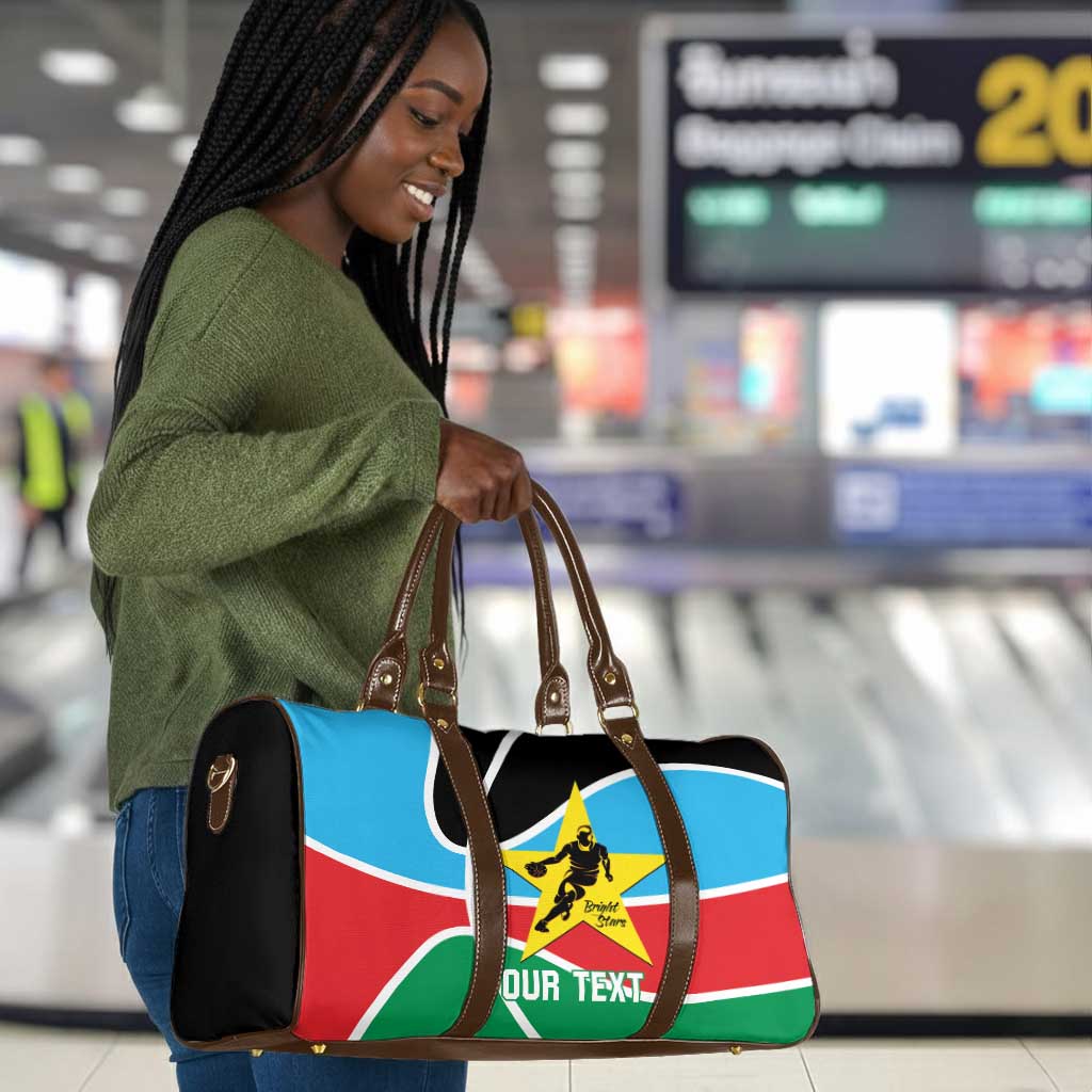 South Sudan Basketball Custom Travel Bag Come On Bright Stars