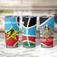 Afro Basketball Custom South Sudan Tumbler Cup Come On Bright Stars - African Pride