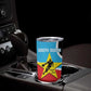 Afro Basketball Custom South Sudan Tumbler Cup Come On Bright Stars - African Pride