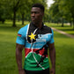 South Sudan Basketball Custom Zipper Polo Shirt Come On Bright Stars