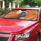 Ivory Coast Basketball Custom Auto Sun Shade Allez Les Elephants
