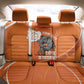 Afro Basketball Custom Ivory Coast Back Car Seat Cover Allez Les Elephants - African Pride