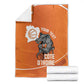 Afro Basketball Custom Ivory Coast Blanket Allez Les Elephants - African Pride