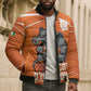 Ivory Coast Basketball Custom Bomber Puffer Jacket Allez Les Elephants