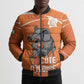 Ivory Coast Basketball Custom Bomber Puffer Jacket Allez Les Elephants