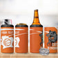Afro Basketball Custom Ivory Coast 4 in 1 Can Cooler Tumbler Allez Les Elephants - African Pride