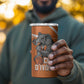 Afro Basketball Custom Ivory Coast 4 in 1 Can Cooler Tumbler Allez Les Elephants - African Pride