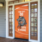Ivory Coast Basketball Custom Door Cover Allez Les Elephants