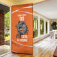 Ivory Coast Basketball Custom Door Cover Allez Les Elephants