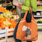 Afro Basketball Custom Ivory Coast Grocery Bag Allez Les Elephants - African Pride