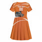 Afro Basketball Custom Ivory Coast Kid Short Sleeve Dress Allez Les Elephants - African Pride