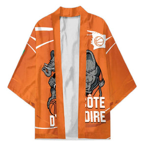 Ivory Coast Basketball Custom Kimono Allez Les Elephants