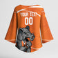 Ivory Coast Basketball Custom Kimono Sleeve Blouse Allez Les Elephants