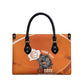 Ivory Coast Basketball Custom Leather Bag Allez Les Elephants