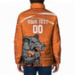 Ivory Coast Basketball Custom Padded Jacket Allez Les Elephants
