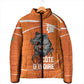 Ivory Coast Basketball Custom Padded Jacket Allez Les Elephants