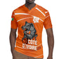 Afro Basketball Custom Ivory Coast Rugby Jersey Allez Les Elephants - African Pride
