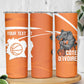 Afro Basketball Custom Ivory Coast Skinny Tumbler Allez Les Elephants - African Pride