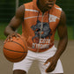 Afro Basketball Custom Ivory Coast Sleeveless Zip Hoodie Allez Les Elephants - African Pride