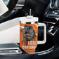 Afro Basketball Custom Ivory Coast Tumbler With Handle Allez Les Elephants - African Pride