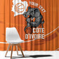 Afro Basketball Custom Ivory Coast Window Curtain Allez Les Elephants - African Pride