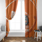 Afro Basketball Custom Ivory Coast Window Curtain Allez Les Elephants - African Pride