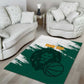 Afro Basketball Custom Cameroon Area Rug Come On Indomitable Lions - African Pride