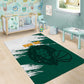 Afro Basketball Custom Cameroon Area Rug Come On Indomitable Lions - African Pride