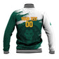Afro Basketball Custom Cameroon Baseball Jacket Come On Indomitable Lions - African Pride
