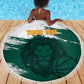 Afro Basketball Custom Cameroon Beach Blanket Come On Indomitable Lions - African Pride