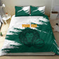 Afro Basketball Custom Cameroon Bedding Set Come On Indomitable Lions - African Pride