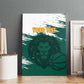 Afro Basketball Custom Cameroon Canvas Wall Art Come On Indomitable Lions - African Pride