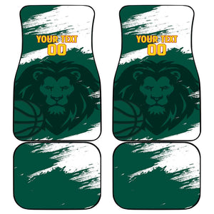 Afro Basketball Custom Cameroon Car Mats Come On Indomitable Lions - African Pride