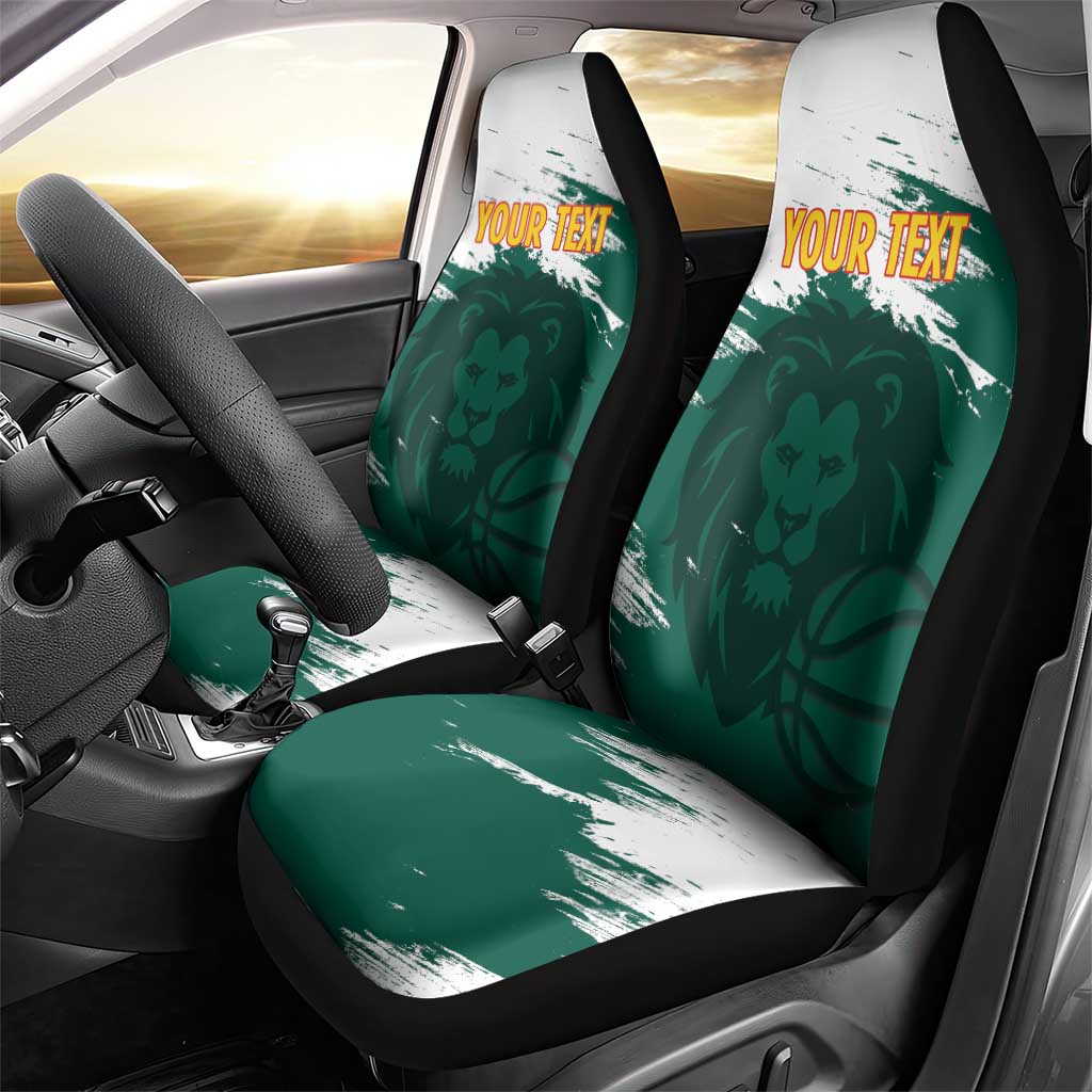 Afro Basketball Custom Cameroon Car Seat Cover Come On Indomitable Lions - African Pride