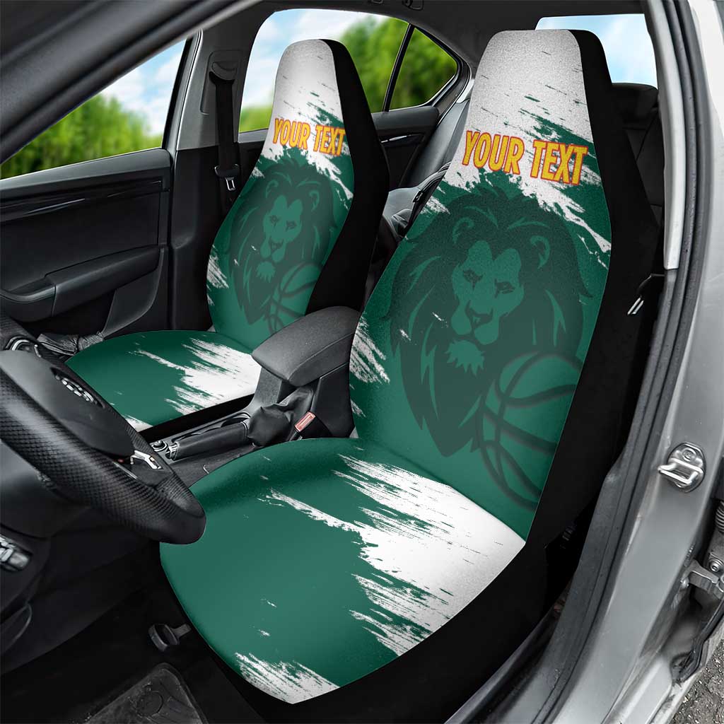 Afro Basketball Custom Cameroon Car Seat Cover Come On Indomitable Lions - African Pride