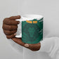 Cameroon Basketball Custom Ceramic Mug Come On Indomitable Lions