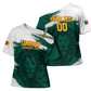 Cameroon Basketball Custom Cross Shoulder Shirt Come On Indomitable Lions
