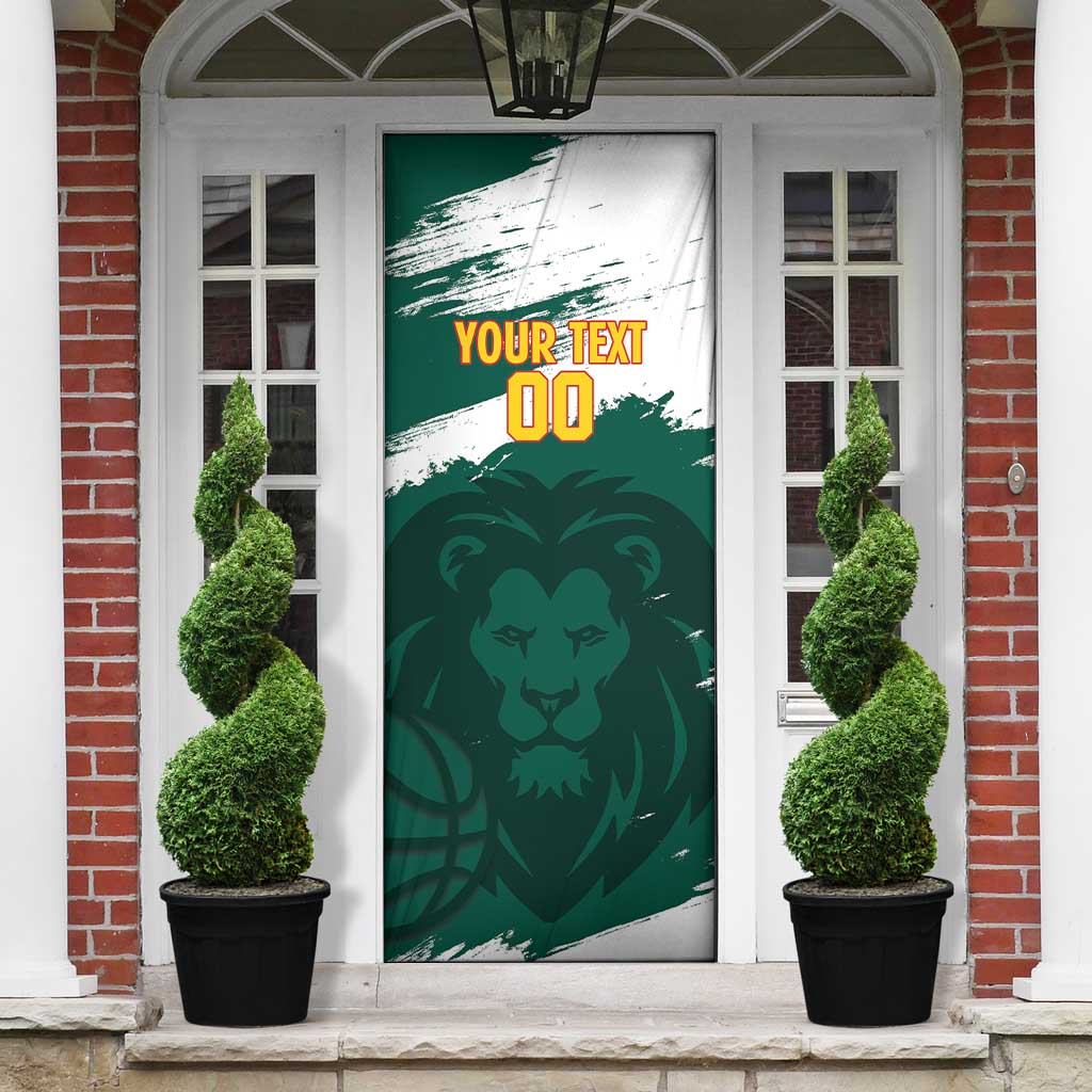 Cameroon Basketball Custom Door Cover Come On Indomitable Lions