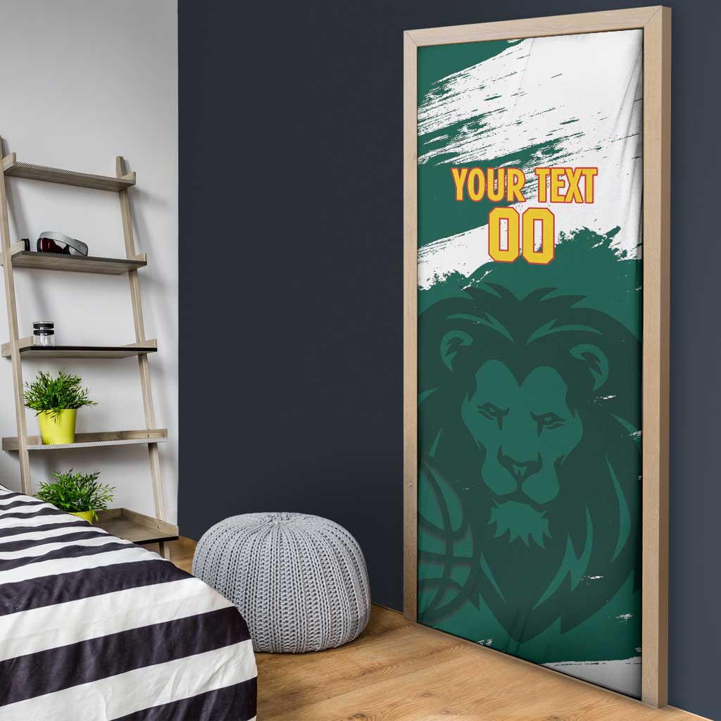 Cameroon Basketball Custom Door Cover Come On Indomitable Lions