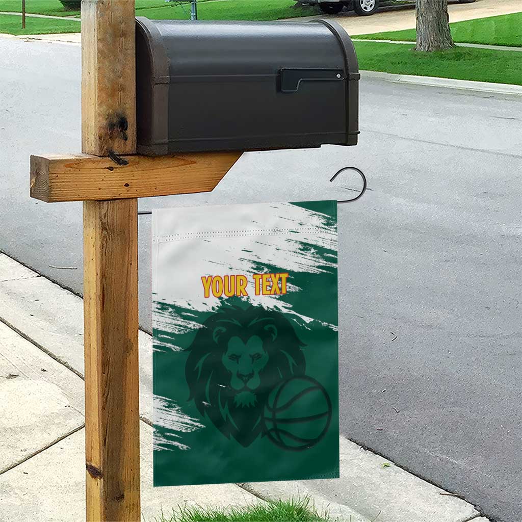 Afro Basketball Custom Cameroon Garden Flag Come On Indomitable Lions - African Pride