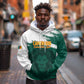 Afro Basketball Custom Cameroon Hoodie Come On Indomitable Lions - African Pride