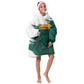 Afro Basketball Custom Cameroon Kid Wearable Blanket Hoodie Come On Indomitable Lions - African Pride