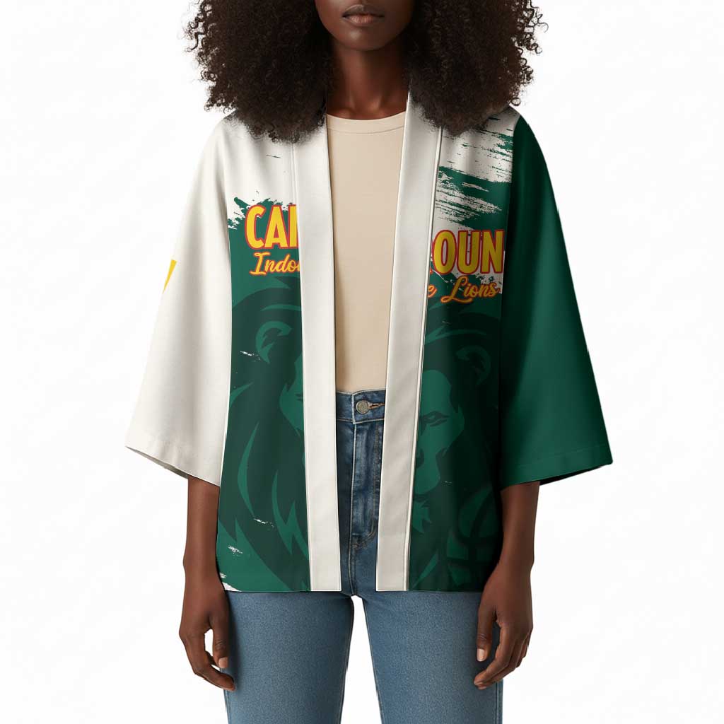 Cameroon Basketball Custom Kimono Come On Indomitable Lions