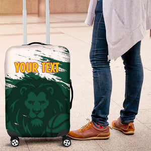 Afro Basketball Custom Cameroon Luggage Cover Come On Indomitable Lions - African Pride