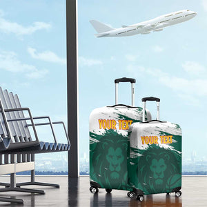 Afro Basketball Custom Cameroon Luggage Cover Come On Indomitable Lions - African Pride