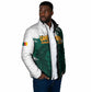 Cameroon Basketball Custom Padded Jacket Come On Indomitable Lions