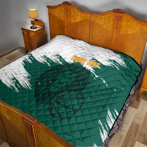 Afro Basketball Custom Cameroon Quilt Come On Indomitable Lions - African Pride