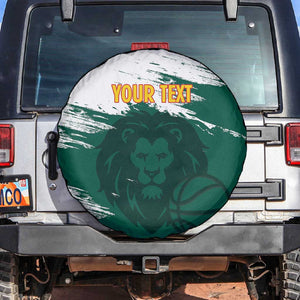 Afro Basketball Custom Cameroon Spare Tire Cover Come On Indomitable Lions - African Pride